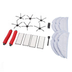 Sweeper Replacement Parts ABS High Efficiency Dust Bag Main Side Brush Filter Ragset for Roborock