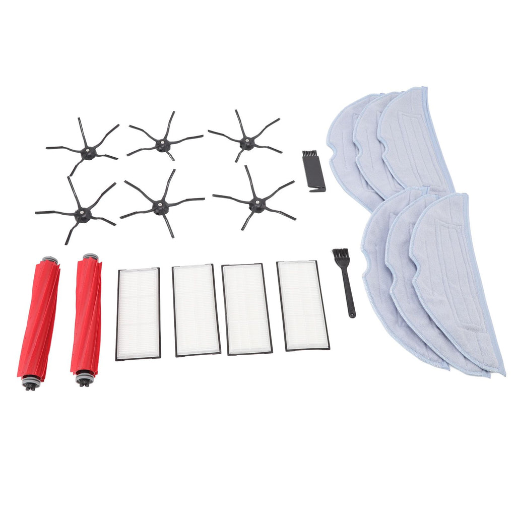 Sweeper Replacement Parts ABS High Efficiency Dust Bag Main Side Brush Filter Ragset for Roborock