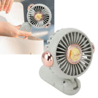 Foldable Mini Fan Cute Lightweight 900mAh Adjustable Low Noise Handheld Fan for Summer Green