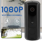 WiFi Smart Doorbell Wireless Video Intercom Home Security System 1080P PIR Motion Detection
