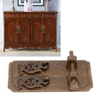 Door Handle Set Chinese Style Antique Copper Pull Handles Cabinet Wardrobe Accessory