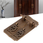 Door Handle Set Chinese Style Antique Copper Pull Handles Cabinet Wardrobe Accessory