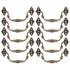 10 Sets Antique Handle Wooden Box Special Handle Accessories Cabinet Drawer HandleLarge Size