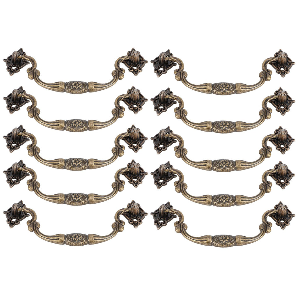 10 Sets Antique Handle Wooden Box Special Handle Accessories Cabinet Drawer HandleSmall Size