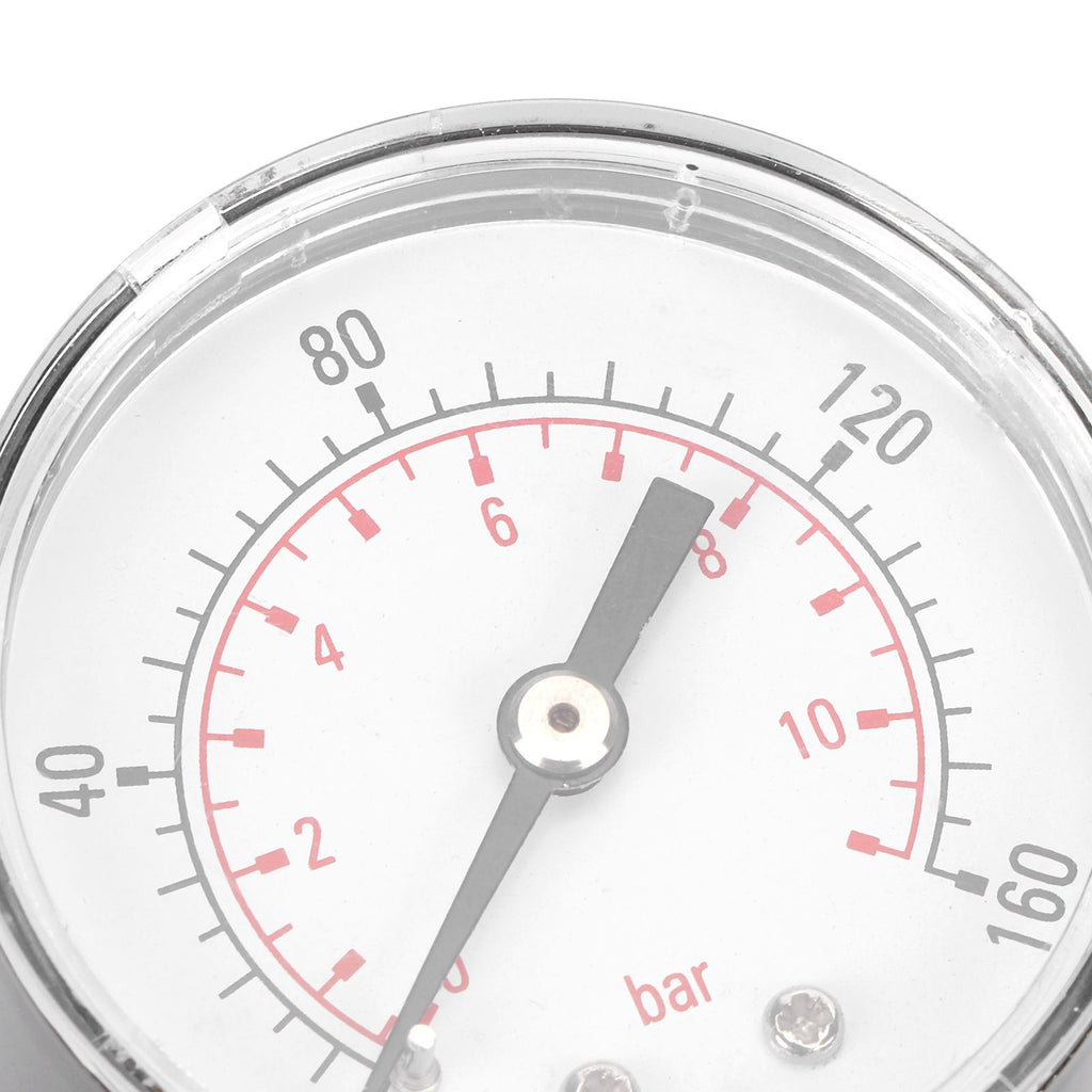 0-160psi 0-11bar Vacuum Pressure Gauge Manometer with Dual Scale for Water Oil Gas Liquid