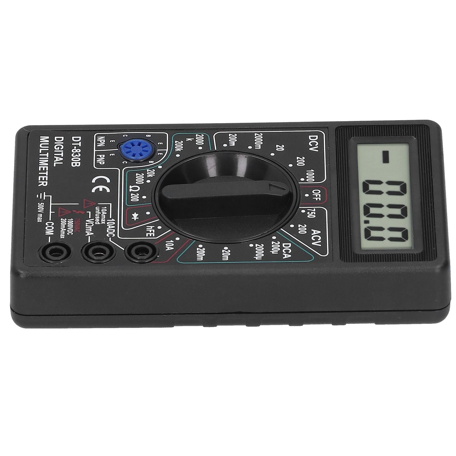 DT830B Multimeter Portable LCD Digital Electronic Voltmeter Ammeter for Electrician