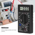 DT830B Multimeter Portable LCD Digital Electronic Voltmeter Ammeter for Electrician