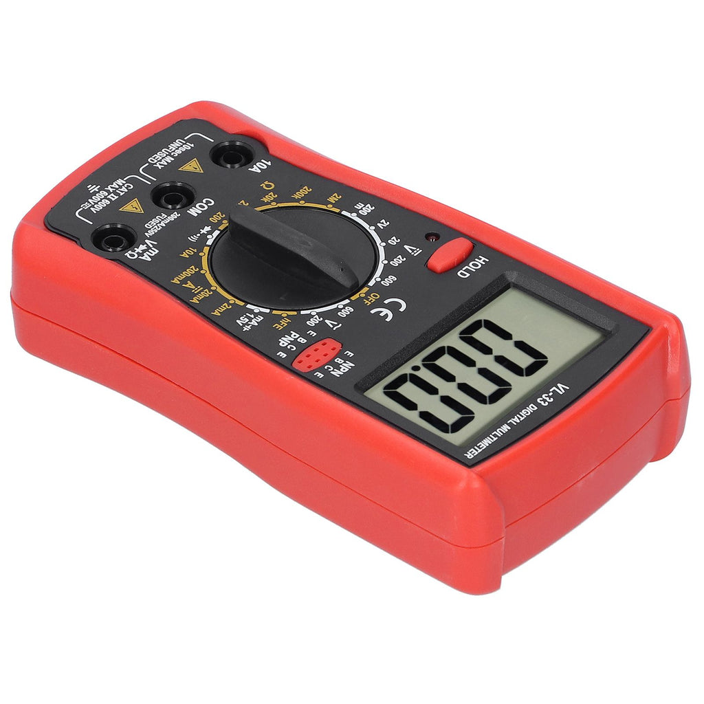 Electronic Multimeter LCD Digital Multimeter Voltage Resistance Current Electric Tester Meter