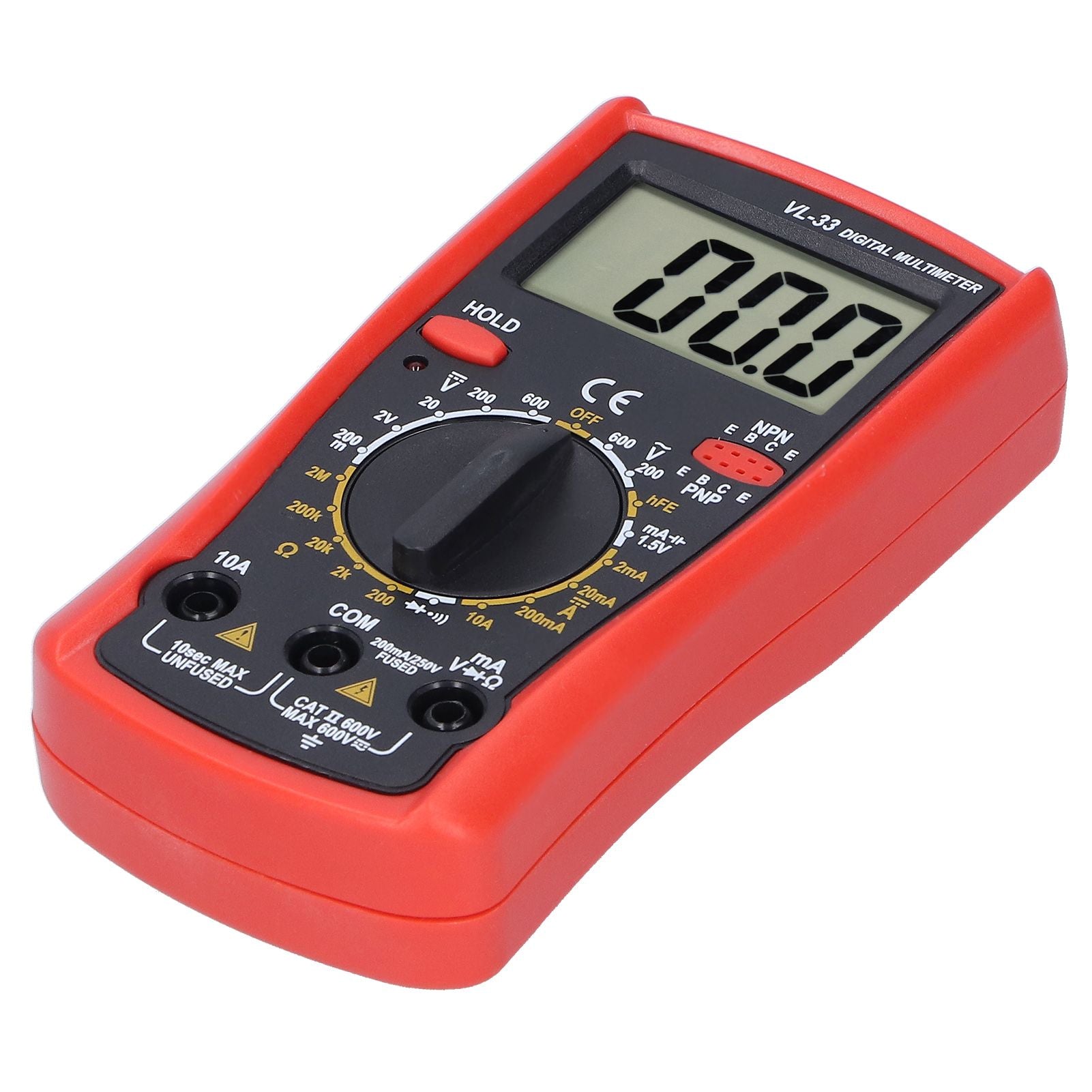 Electronic Multimeter LCD Digital Multimeter Voltage Resistance Current Electric Tester Meter