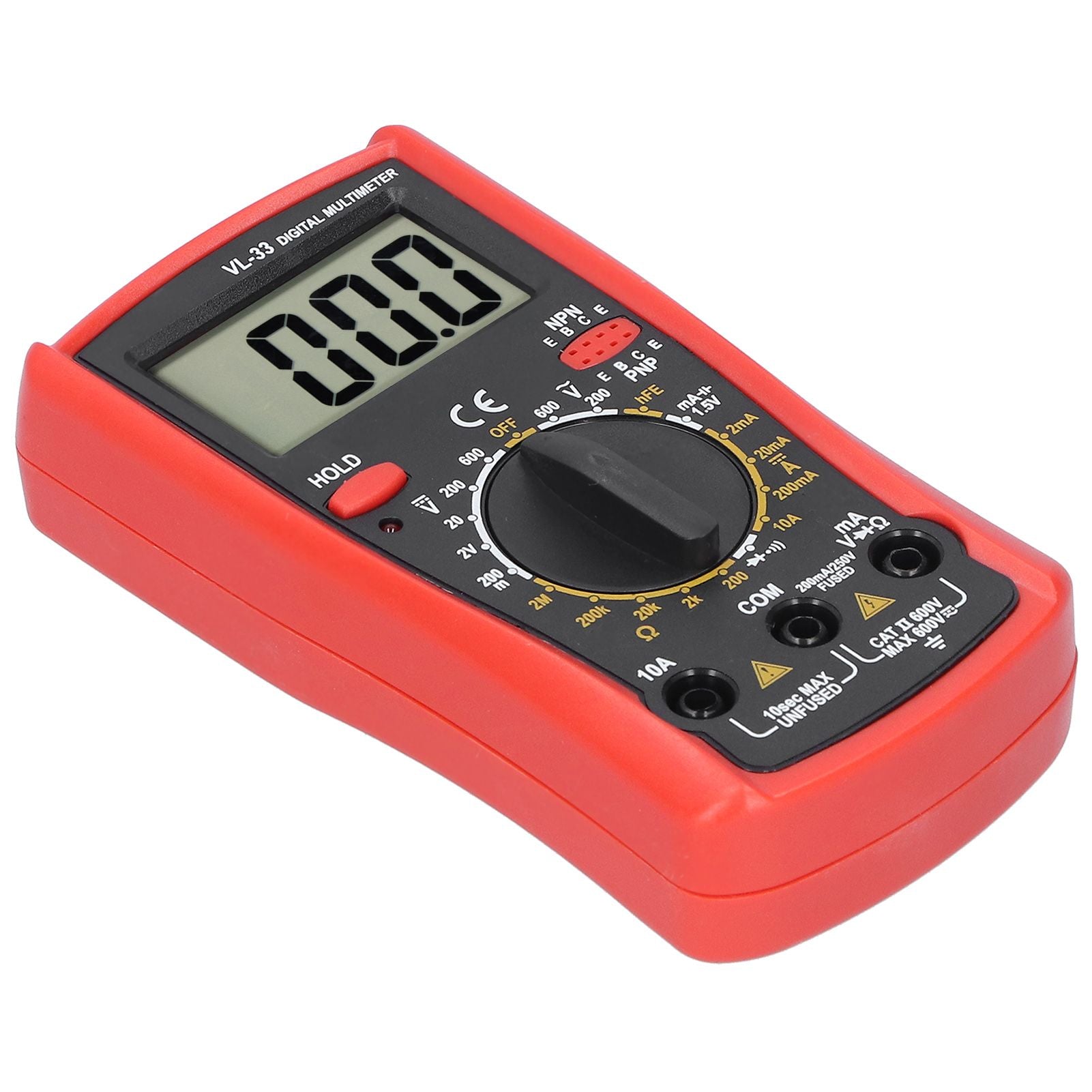Electronic Multimeter LCD Digital Multimeter Voltage Resistance Current Electric Tester Meter