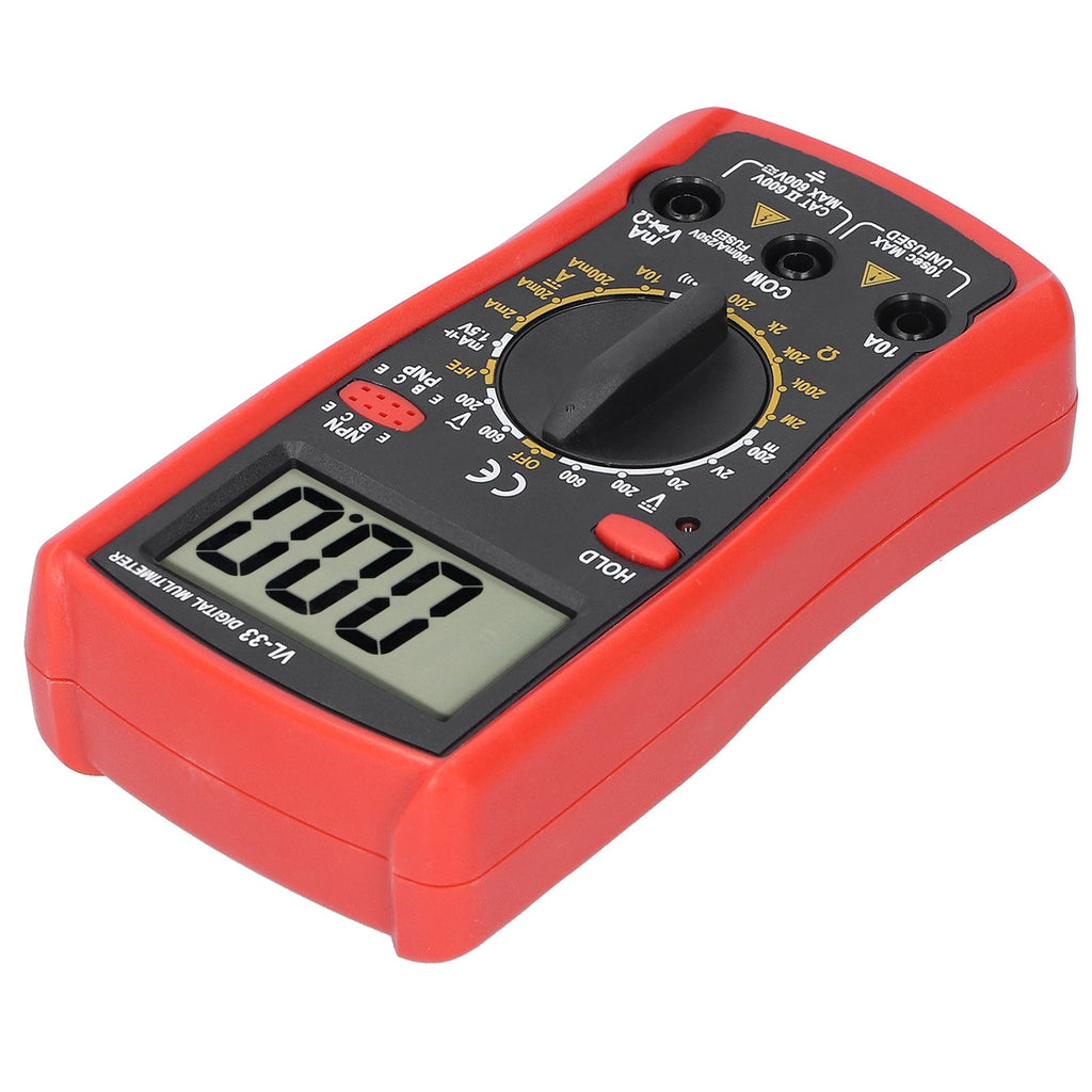 Electronic Multimeter LCD Digital Multimeter Voltage Resistance Current Electric Tester Meter