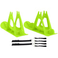 Children's Balanced Car Skis Kids Snowboard Sledge Balanced Scooter Board Ski PartsGreen