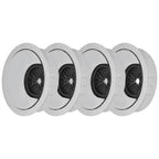 4 Set Desk Cable Wire Grommet PC Computer Desk Cord Grommet Cable Hole Cover Organizers50 Brushed