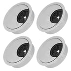 4 Set Desk Cable Wire Grommet PC Computer Desk Cord Grommet Cable Hole Cover Organizers50 Brushed