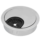 4 Set Desk Cable Wire Grommet PC Computer Desk Cord Grommet Cable Hole Cover Organizers50 Brushed
