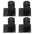 4Pcs/Set Furniture Leg Adjustable Height Aluminum Alloy Square Support for Sofa Cabinet60mm