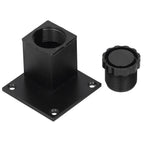 4Pcs/Set Furniture Leg Adjustable Height Aluminum Alloy Square Support for Sofa Cabinet60mm