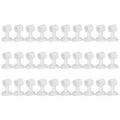 30Pcs Door Stopper Silicone Anti-Collision Door Handle Stopper Mute Suction Buffer Crash Pad