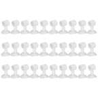 30Pcs Door Stopper Silicone Anti-Collision Door Handle Stopper Mute Suction Buffer Crash Pad