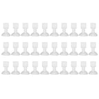 30Pcs Door Stopper Silicone Anti-Collision Door Handle Stopper Mute Suction Buffer Crash Pad