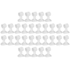 30Pcs Door Stopper Silicone Anti-Collision Door Handle Stopper Mute Suction Buffer Crash Pad