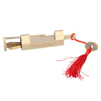 4.4cm Spacing Mini Vintage Padlock Dedicated Carved Jewelry Box Padlock with Key