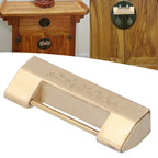 4.4cm Spacing Mini Vintage Padlock Dedicated Carved Jewelry Box Padlock with Key