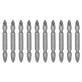 65mm PH2 Screwdriver Bits Magnetic Electric Screwdriver Head S2 DoubleHead Cross Bit(Sand Blast )