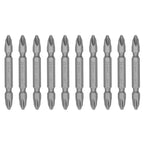 65mm PH2 Screwdriver Bits Magnetic Electric Screwdriver Head S2 DoubleHead Cross Bit(Sand Blast )