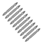 65mm PH2 Screwdriver Bits Magnetic Electric Screwdriver Head S2 DoubleHead Cross Bit(Sand Blast )