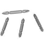 65mm PH2 Screwdriver Bits Magnetic Electric Screwdriver Head S2 DoubleHead Cross Bit(Sand Blast )