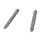 65mm PH2 Screwdriver Bits Magnetic Electric Screwdriver Head S2 DoubleHead Cross Bit(Sand Blast )