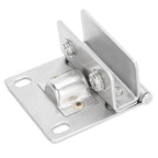 Stainless Steel Glass Door Hinge Punchfree Clamp Clip Bracket S Unilateral Clip