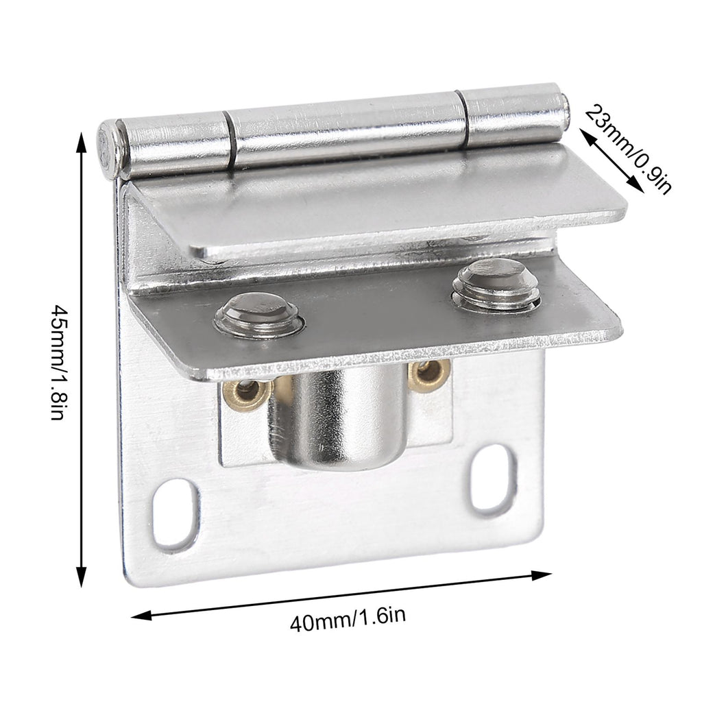 Stainless Steel Glass Door Hinge Punchfree Clamp Clip Bracket S Unilateral Clip