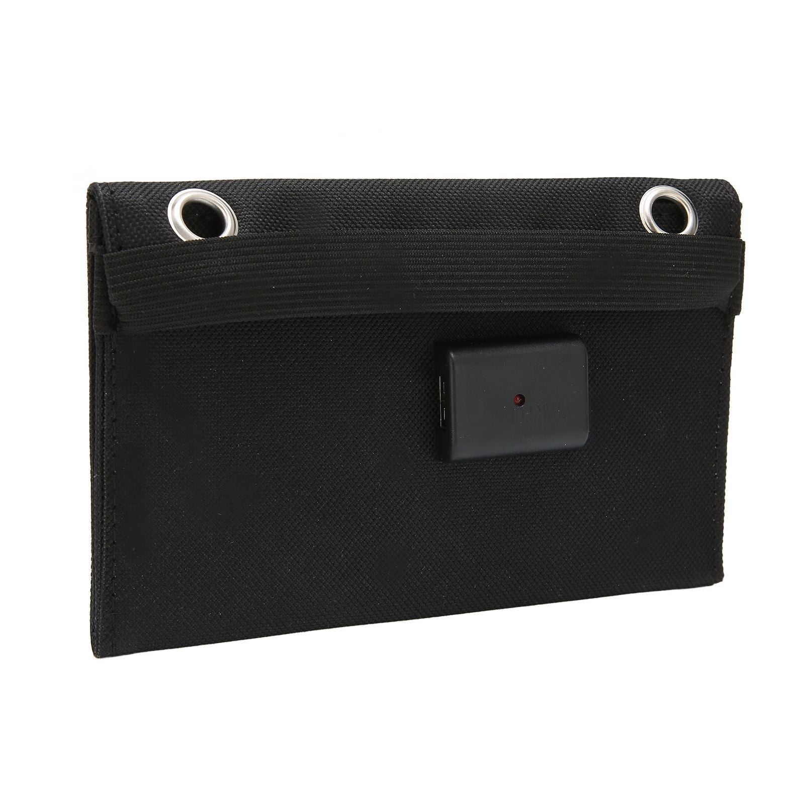 4W 2 Fold Solar Panels Portable High Conversion Efficiency Polysilicon Mobile Power with Climbing Buckle for Automobile