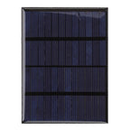 12V 1.5W Mini Epoxy Solar Panel DIY Solar Battery Charging Panel Polysilicon Solar Cell for Camping Lanterns Cellphone