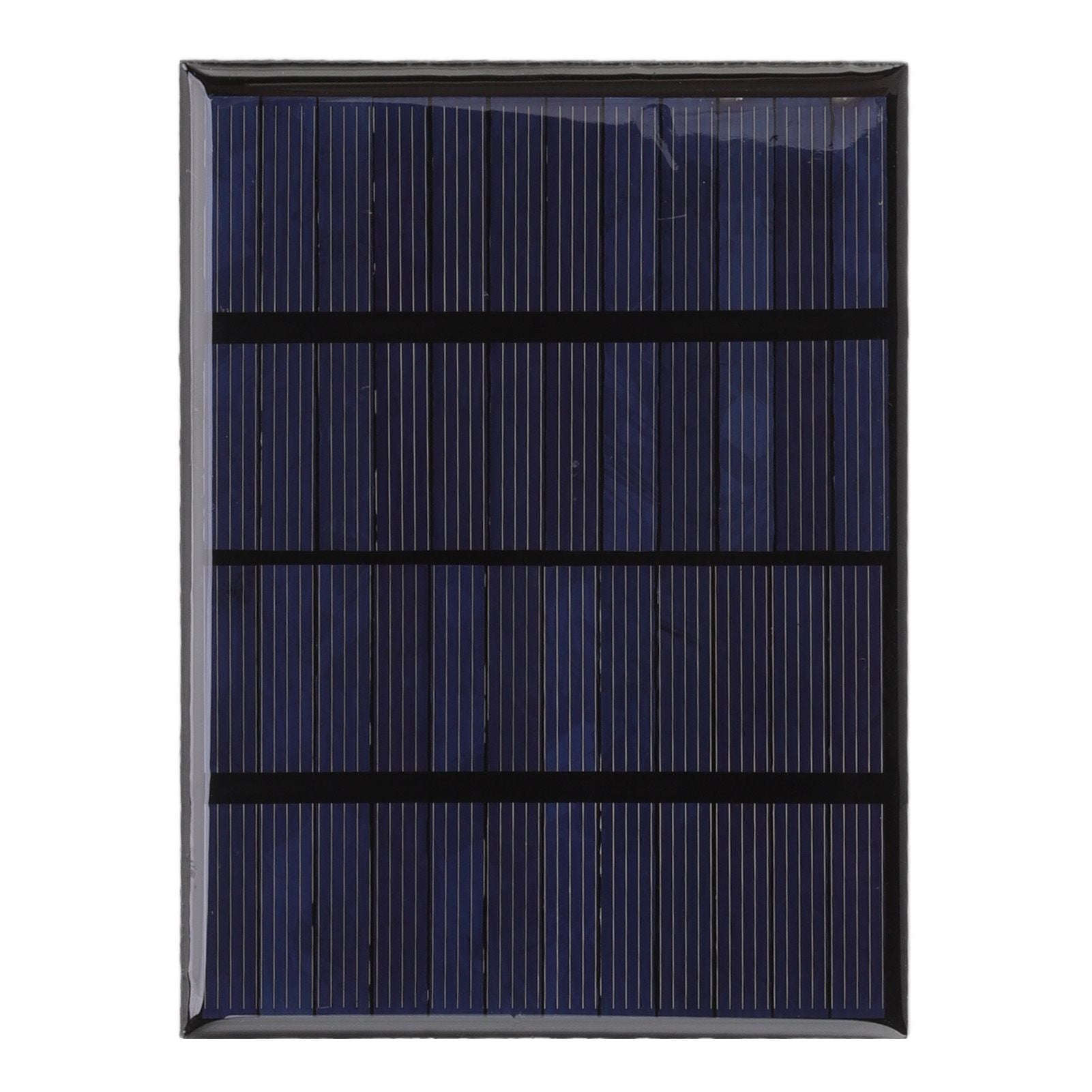 12V 1.5W Mini Epoxy Solar Panel DIY Solar Battery Charging Panel Polysilicon Solar Cell for Camping Lanterns Cellphone