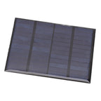 12V 1.5W Mini Epoxy Solar Panel DIY Solar Battery Charging Panel Polysilicon Solar Cell for Camping Lanterns Cellphone