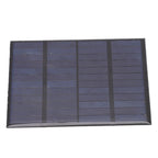 12V 1.5W Mini Epoxy Solar Panel DIY Solar Battery Charging Panel Polysilicon Solar Cell for Camping Lanterns Cellphone