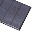 12V 1.5W Mini Epoxy Solar Panel DIY Solar Battery Charging Panel Polysilicon Solar Cell for Camping Lanterns Cellphone
