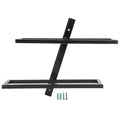 Wall Mounted Red Wine Bottle Holder Rack Storage Shelf for Household Kitchen Bar Decor2 Bottle