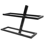 Wall Mounted Red Wine Bottle Holder Rack Storage Shelf for Household Kitchen Bar Decor2 Bottle
