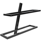 Wall Mounted Red Wine Bottle Holder Rack Storage Shelf for Household Kitchen Bar Decor2 Bottle