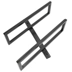 Wall Mounted Red Wine Bottle Holder Rack Storage Shelf for Household Kitchen Bar Decor2 Bottle