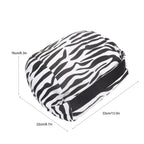 Portable Tablet Cushion Printed Canvas Reading Bracket Pillow Holder for Smartphone BooksStripe Style