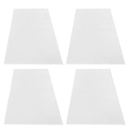 4 Sets Warning Stickers Indoor Outdoor Wall Window Glass Slogans English Signs 60x36.5cm