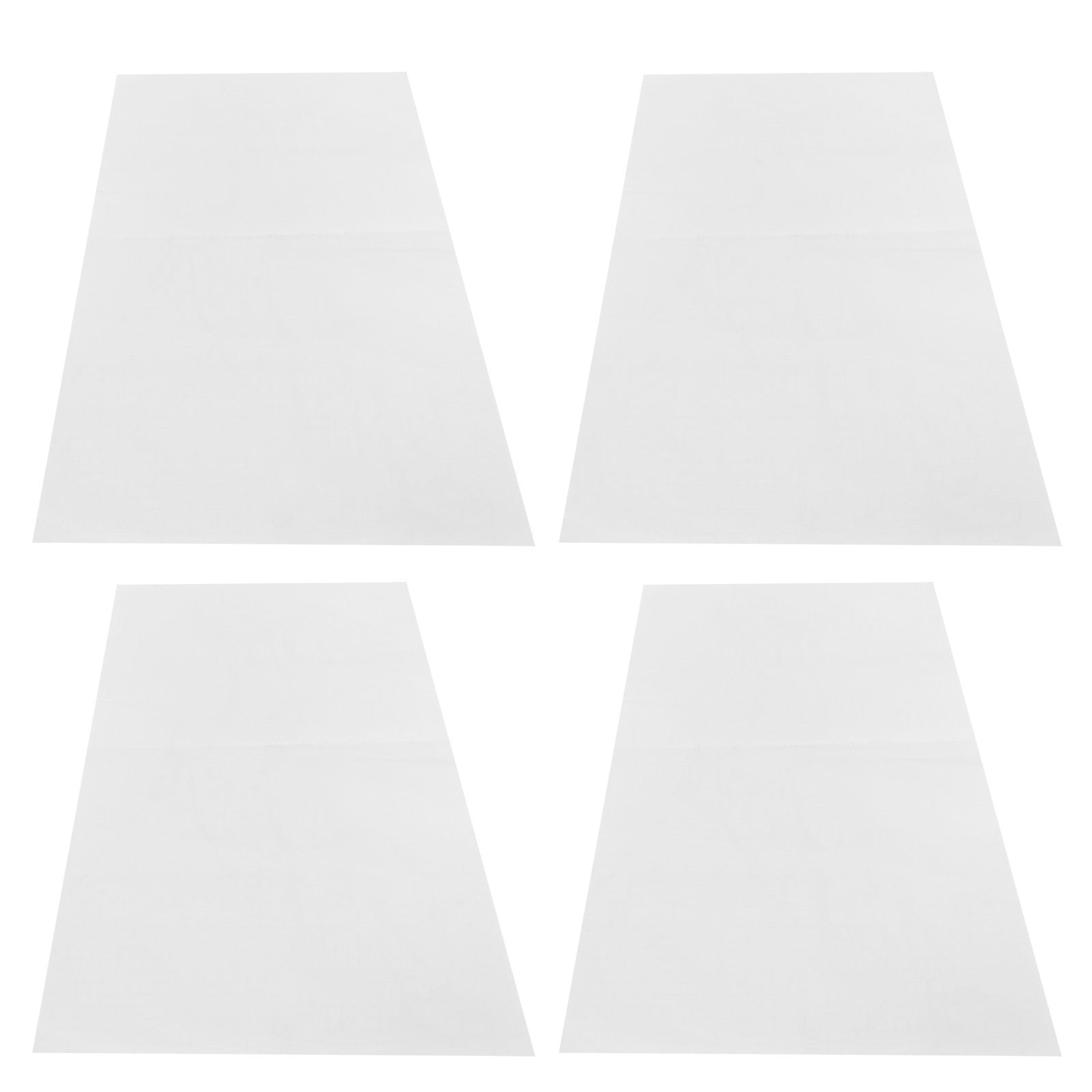 4 Sets Warning Stickers Indoor Outdoor Wall Window Glass Slogans English Signs 60x36.5cm