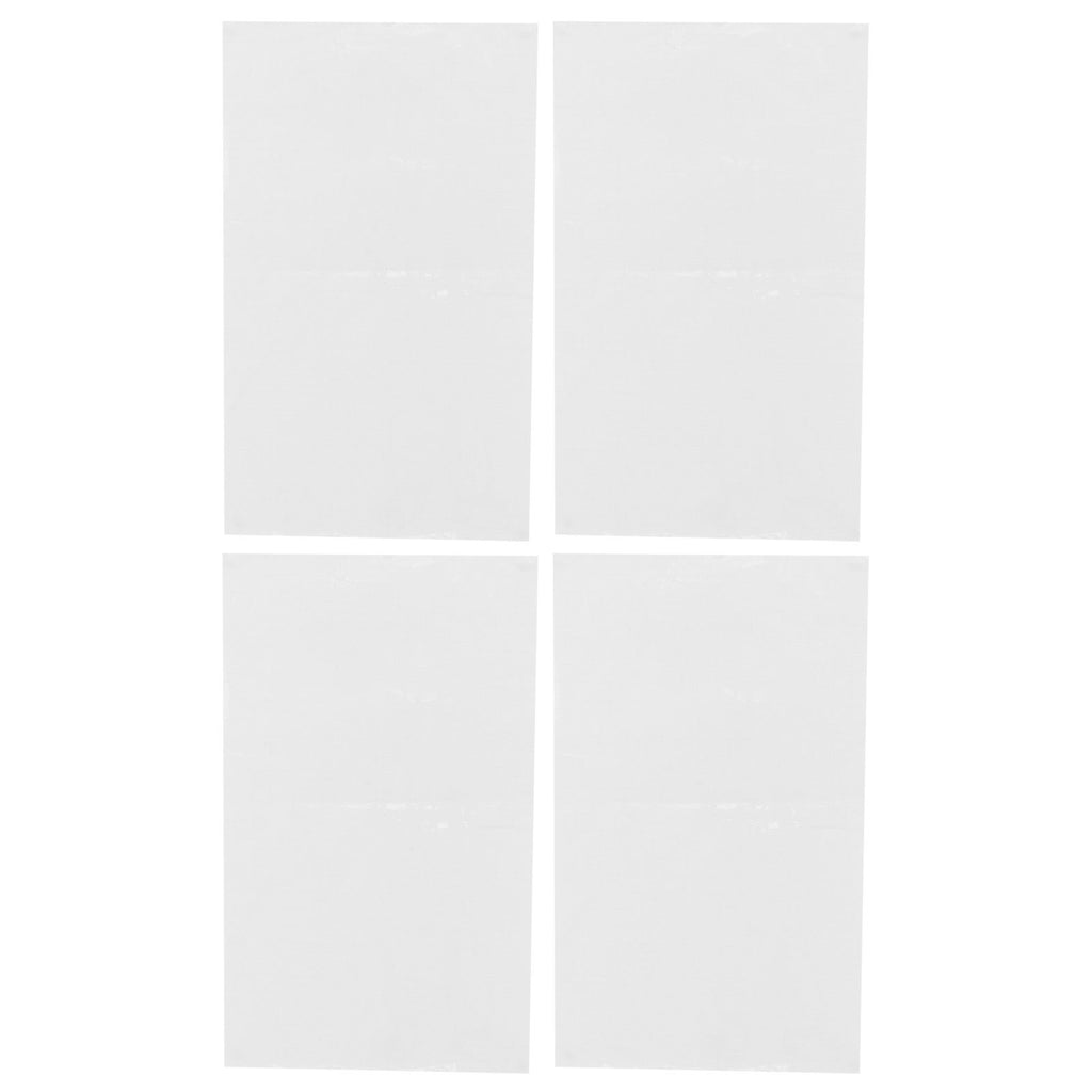 4 Sets Warning Stickers Indoor Outdoor Wall Window Glass Slogans English Signs 60x36.5cm