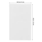 4 Sets Warning Stickers Indoor Outdoor Wall Window Glass Slogans English Signs 60x36.5cm