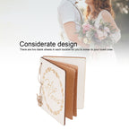 2 Sets Wedding Vow Books Exquisite Gift Card Declaration Booklets Props SuppliesStyle 1